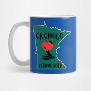 Canoeing Oronoco, Minnesota eagle flying outdoors Fritts Cartoons Mug